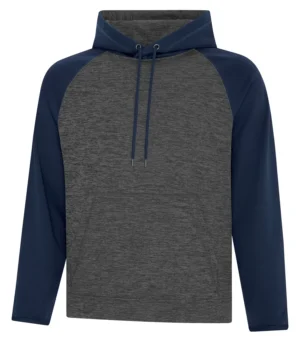 Atc™ Dynamic Heather Fleece Two Tone Hooded Sweatshirt - Image 8