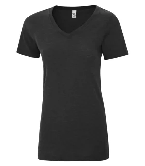 Koi® Triblend V-neck Ladies' Tee - Image 4