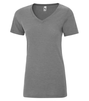 Koi® Triblend V-neck Ladies' Tee - Image 3