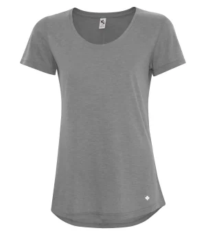 Koi® Triblend Scoop Neck Relaxed Ladies' Tee - Image 2