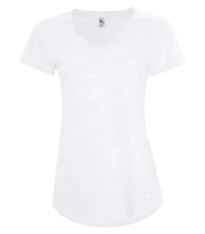 Koi® Triblend Scoop Neck Relaxed Ladies' Tee