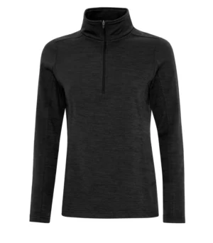 Atc™ Dynamic Heather Fleece 1/2 Zip Ladies' Sweatshirt - Image 2