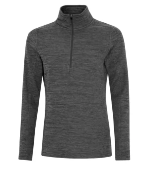 Atc™ Dynamic Heather Fleece 1/2 Zip Ladies' Sweatshirt - Image 3