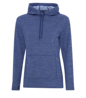Atc™ Dynamic Heather Fleece Hooded Ladies' Sweatshirt