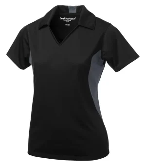 Coal Harbour® Snag Resistant Colour Block Ladies' Sport Shirt - Image 2
