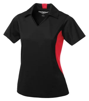 Coal Harbour® Snag Resistant Colour Block Ladies' Sport Shirt - Image 3