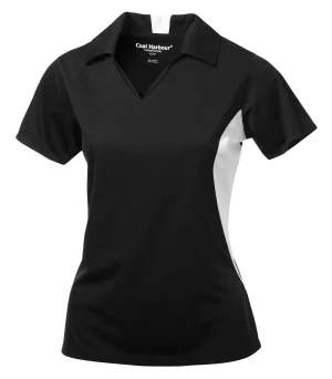 Coal Harbour® Snag Resistant Colour Block Ladies' Sport Shirt - Image 4