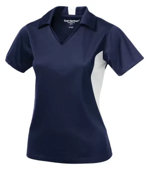 Coal Harbour® Snag Resistant Colour Block Ladies' Sport Shirt - Image 8
