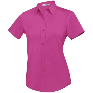 Coal Harbour® Easy Care Blend Short Sleeve Woven Ladies' Shirt