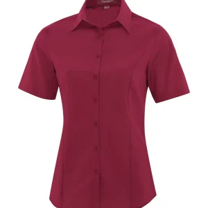Coal Harbour® Everyday Short Sleeve Woven Ladies' Shirt