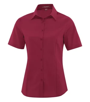 Coal Harbour® Everyday Short Sleeve Woven Ladies' Shirt
