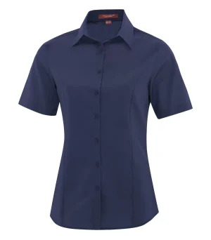 Coal Harbour® Everyday Short Sleeve Woven Ladies' Shirt - Image 3