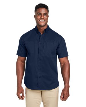 Harriton Men's Advantage IL Short-Sleeve Work Shirt - Image 2
