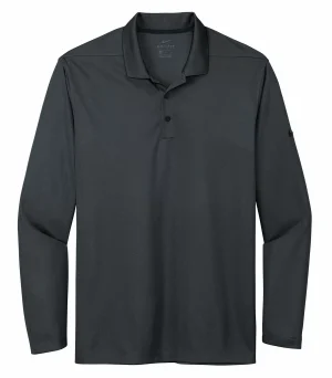 Nike Dri-fit Micro Pique 2.0 Long Sleeve Polo - Image 2