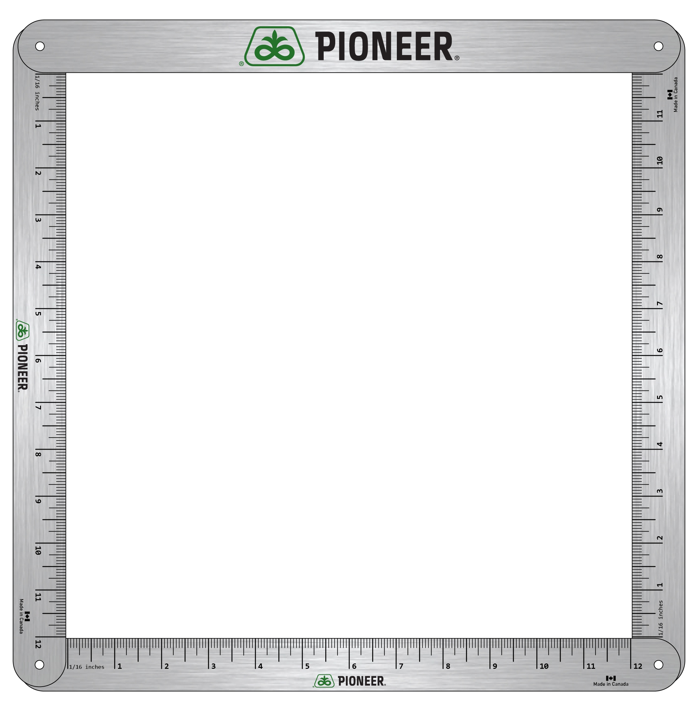 Brushed Aluminum Farmers Square
