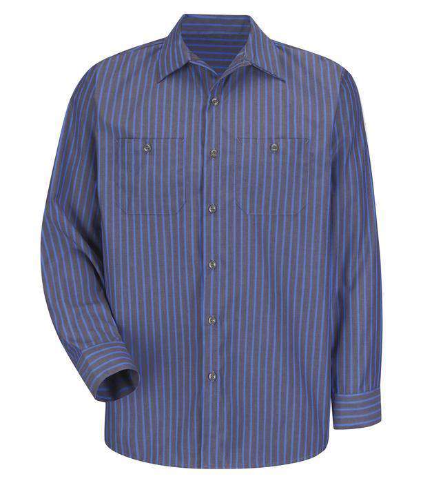 SanMar Red Kap Industrial Long Sleeve Work Shirt