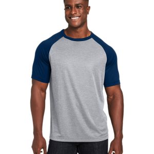 Team 365 Unisex Zone Colorblock Raglan T-Shirt